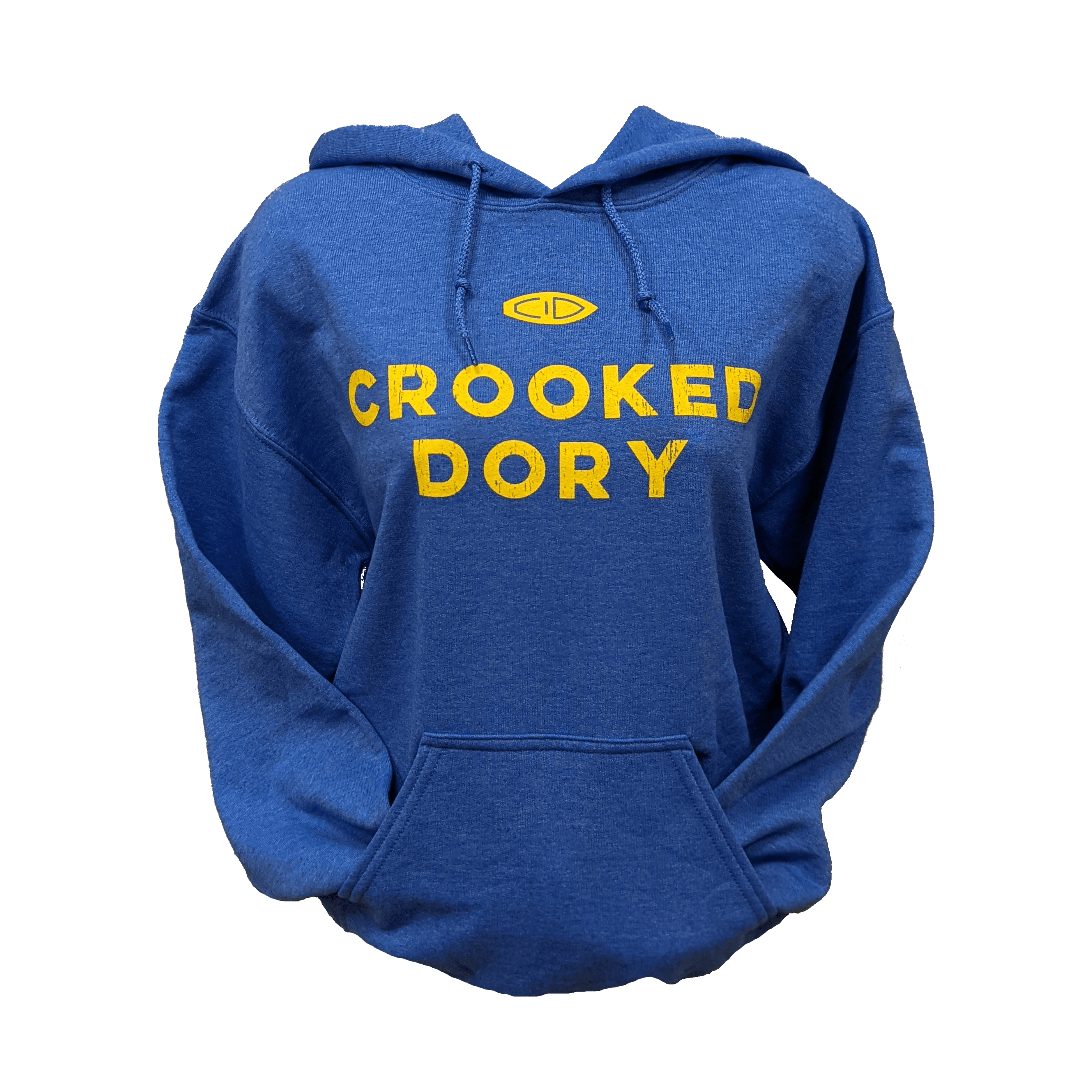 Crooked Dory Blue Hoodie