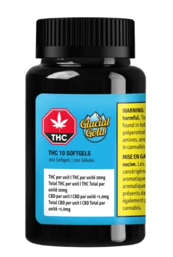 THC 10 Softgels | 100-pack (1000mg THC)