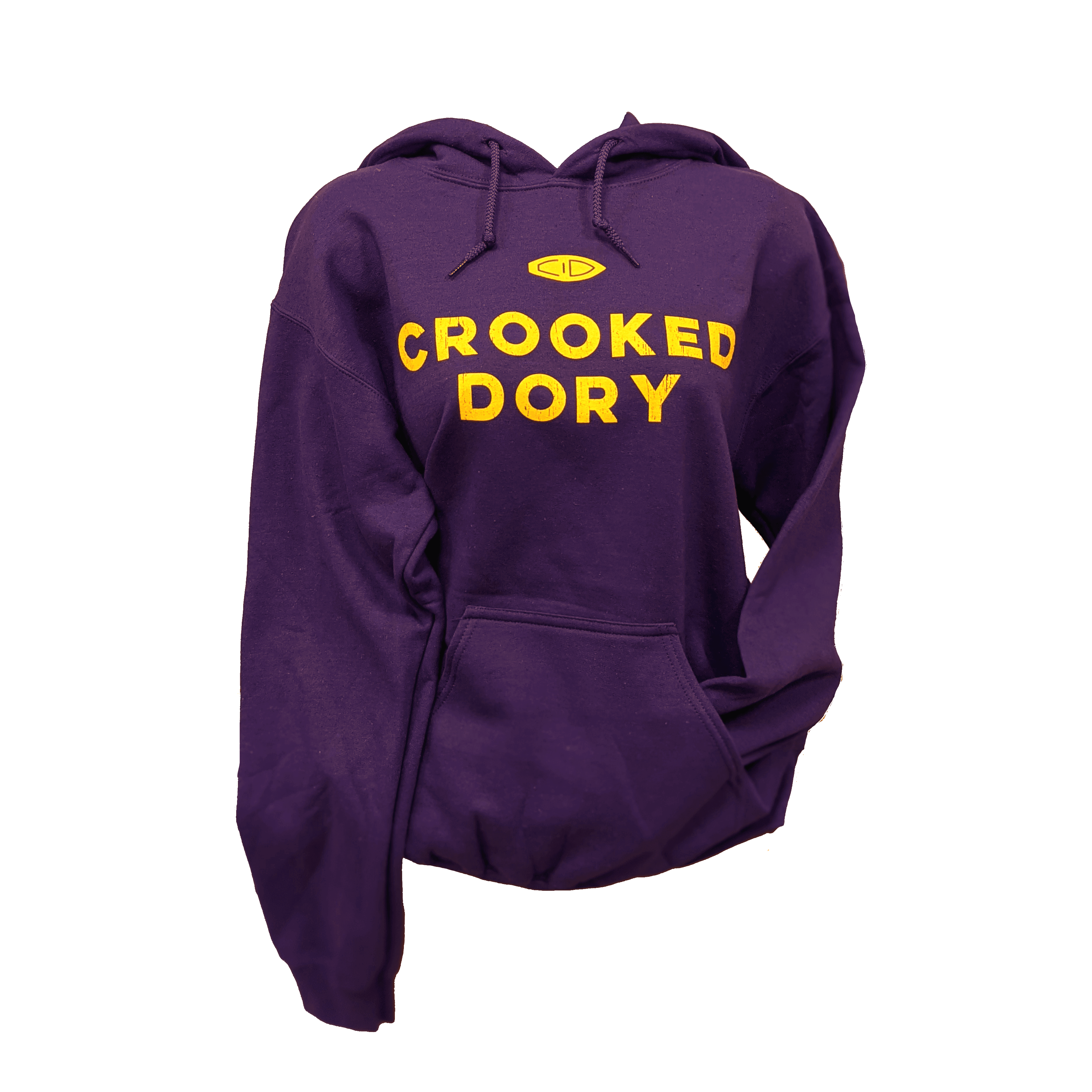 Crooked Dory Purple Hoodie