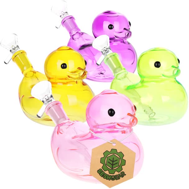 Floating Ducky Water Pipe Assorted