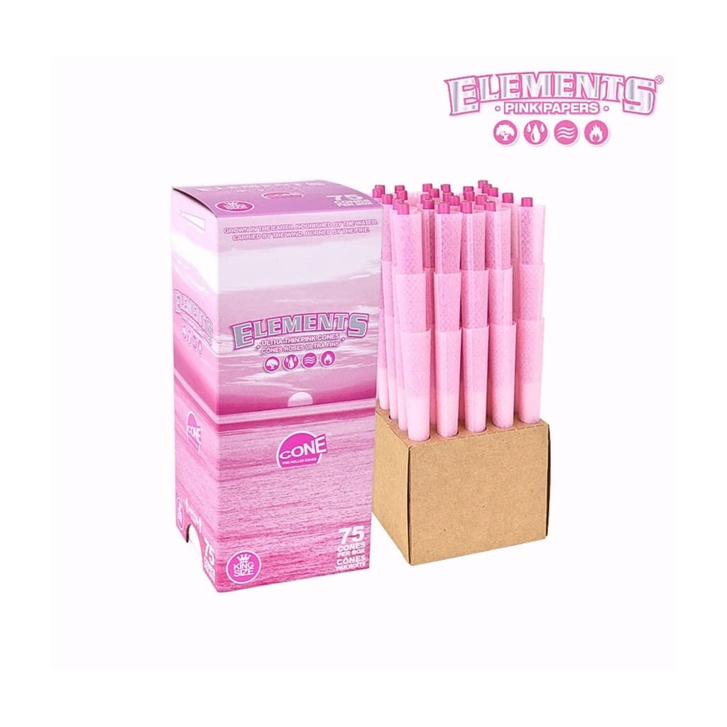 Element Pink Cones King Size