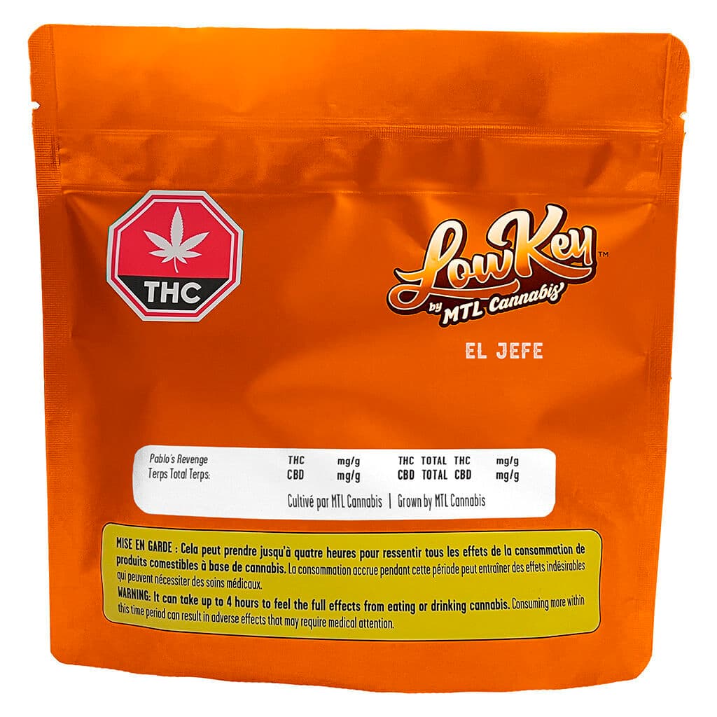 Lowkey Mtl Cannabis El Jefe