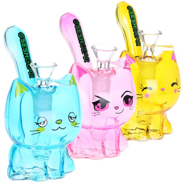 Cat Water Pipe Assorted Colours