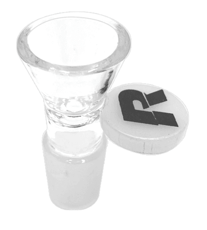 Glass Bowl 19mm White