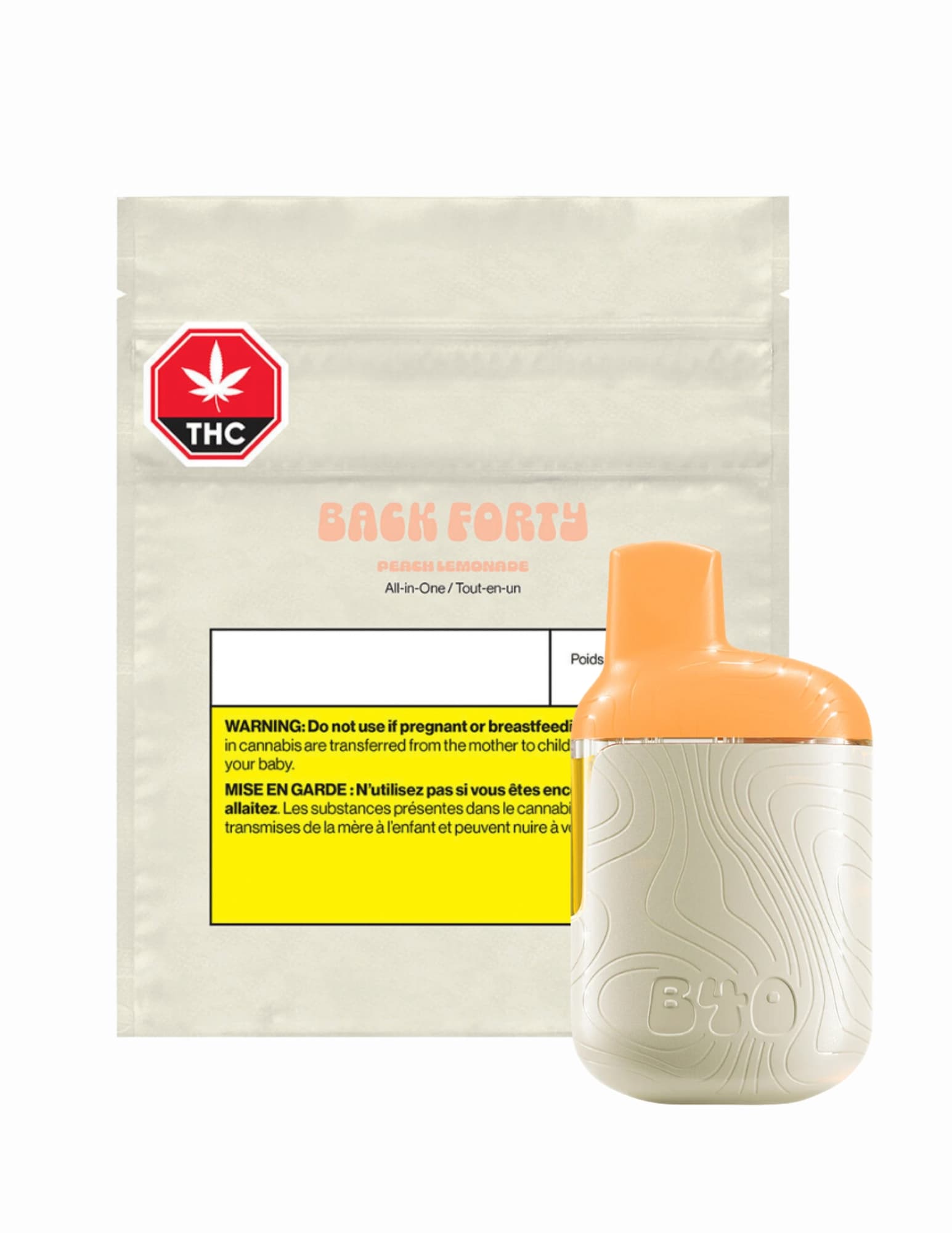 Peach Lemonade Aio X0.95g Back