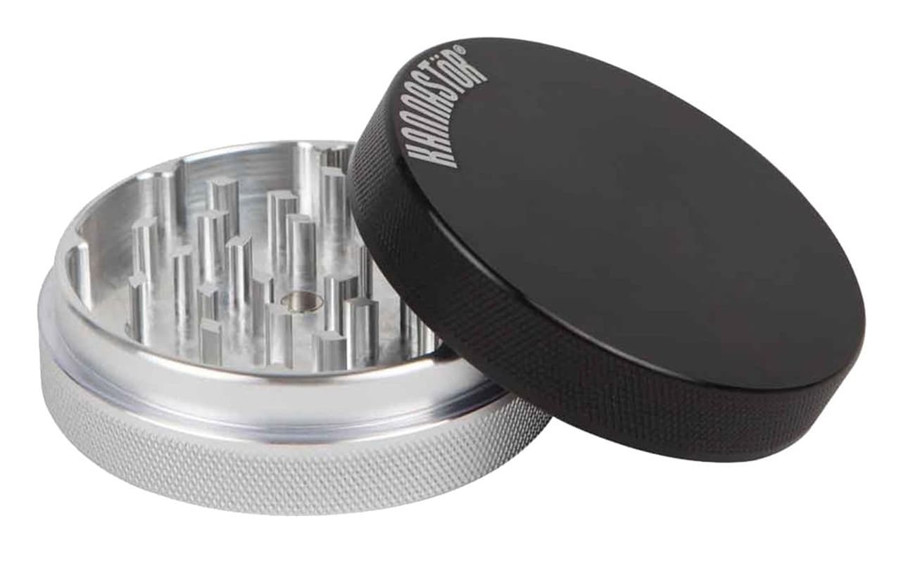 Solid Top Body Grinder Black/silver