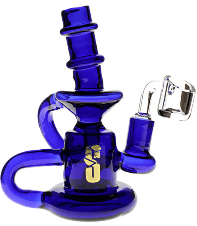 Shatter Mini Recycler Blue