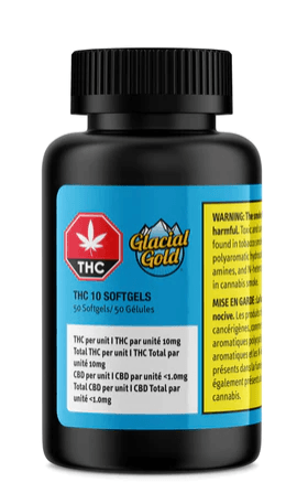 THC 10 Softgels | 50-Pack