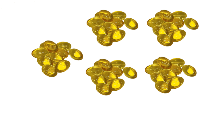 Glacial Gold Balanced 10:10 Softgels 50pk