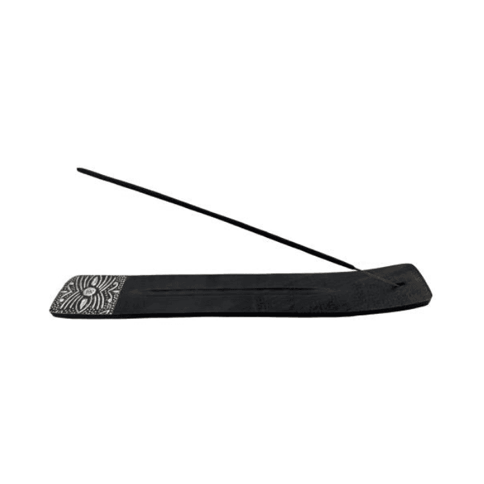 Incense Burners Black Silver