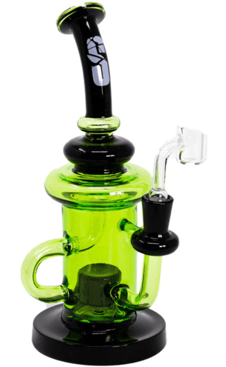 Shatter Recycler W/banger Green