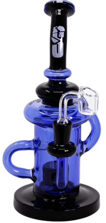 Shatter Recycler W/banger Blue