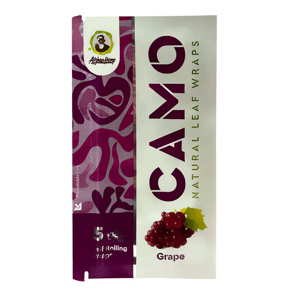 Camo Chamomille Wraps Grape