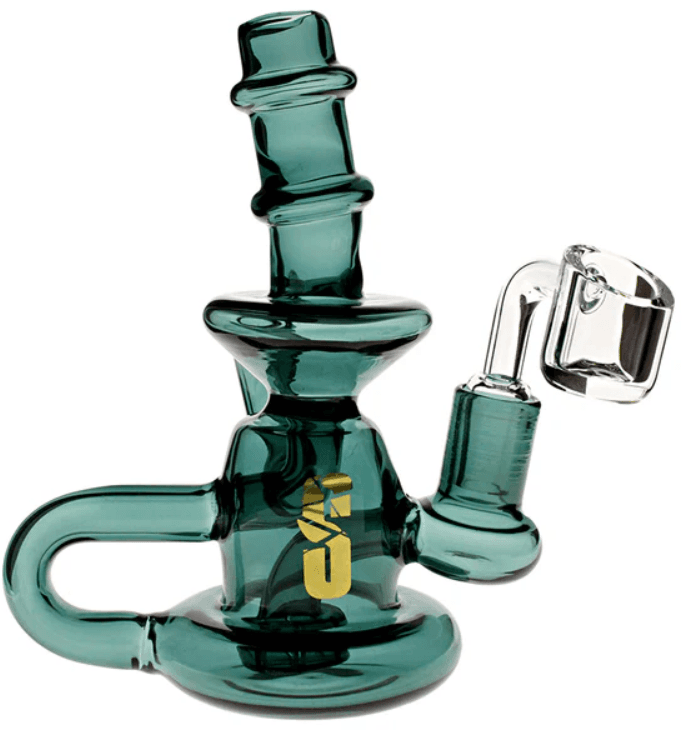 Shatter Mini Recycler Teal
