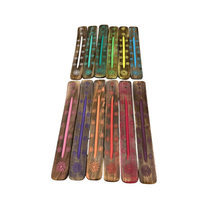 Incense Burners Wooden Multicolor