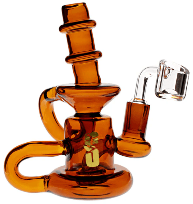 Shatter Mini Recycler Amber