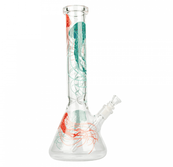 Clear Jellyfish Beaker Tube Bong