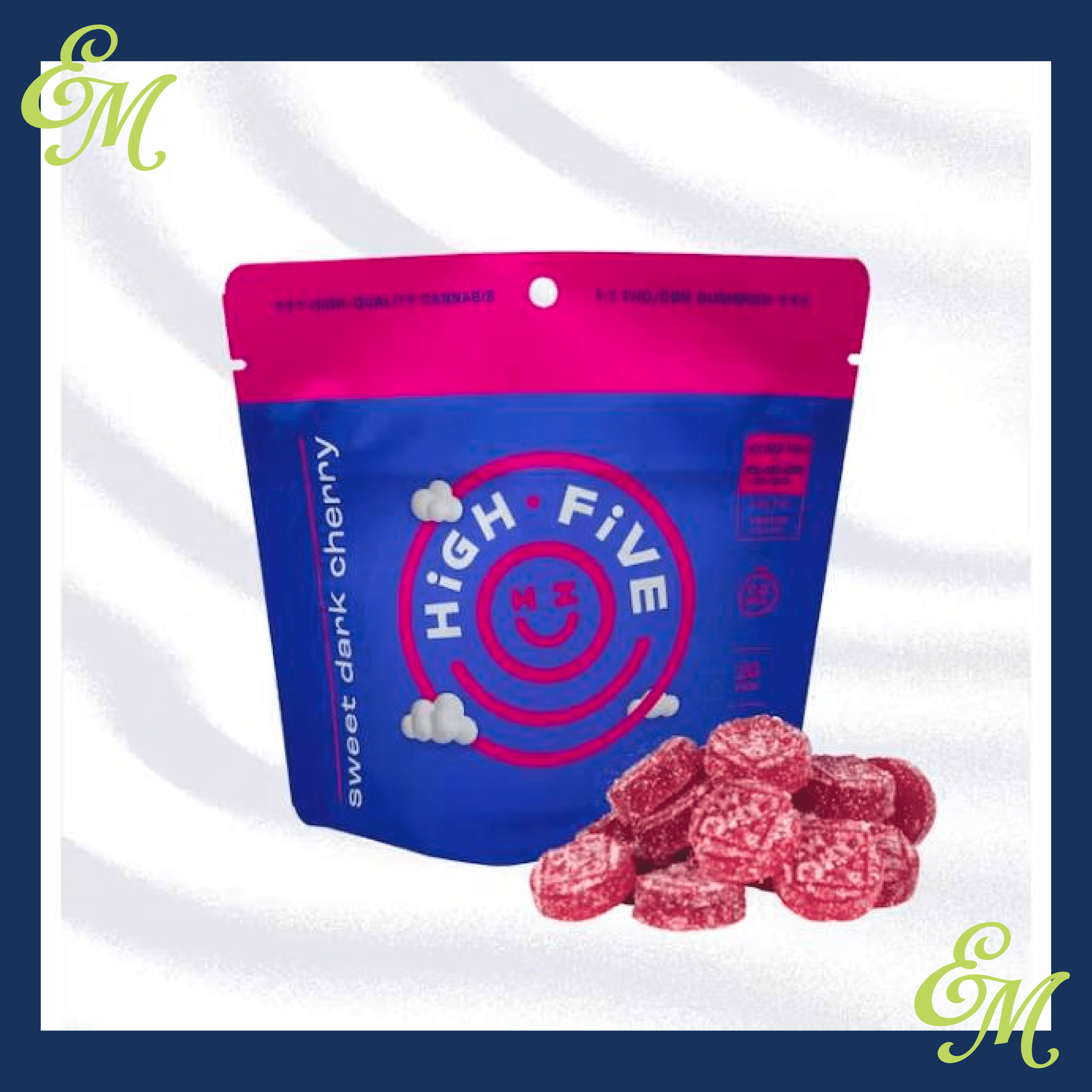 Gummy Thc/cbn Dark Cherry