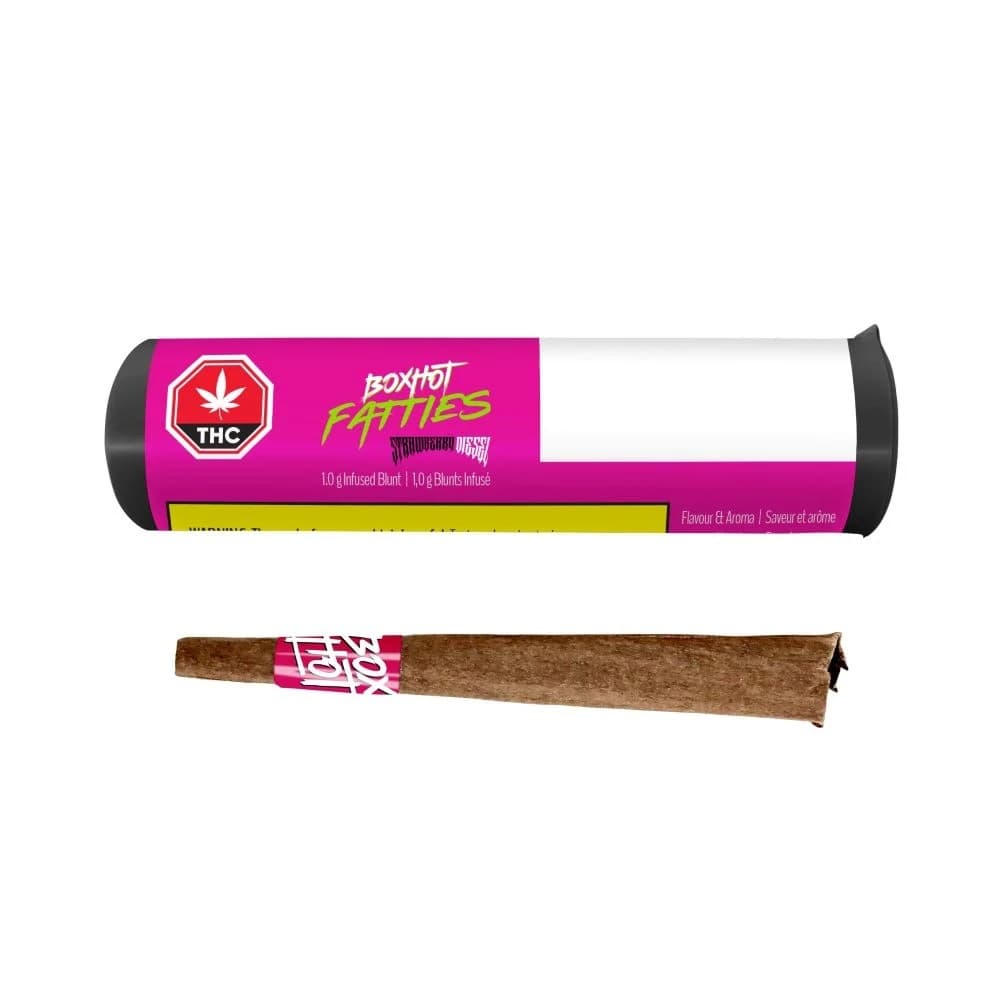 Boxhot Fatties Strawberry Diesel Infused