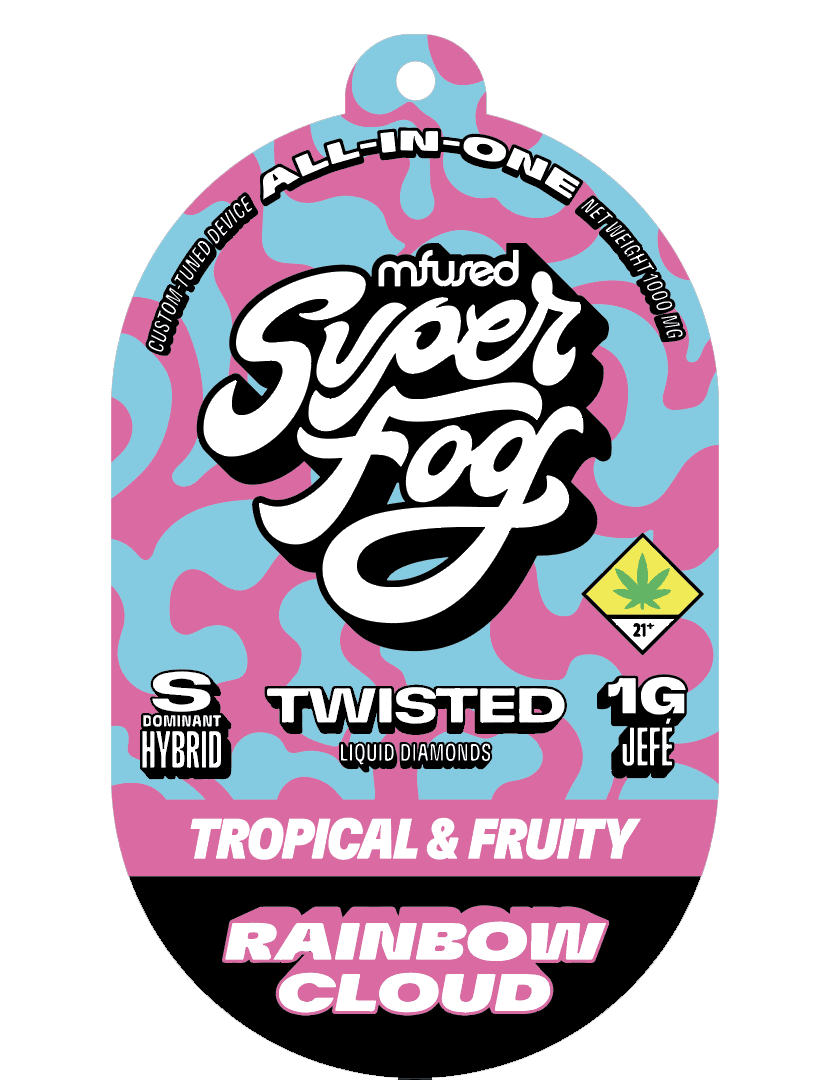 Liquid Diamonds Jefé Rainbow Cloud