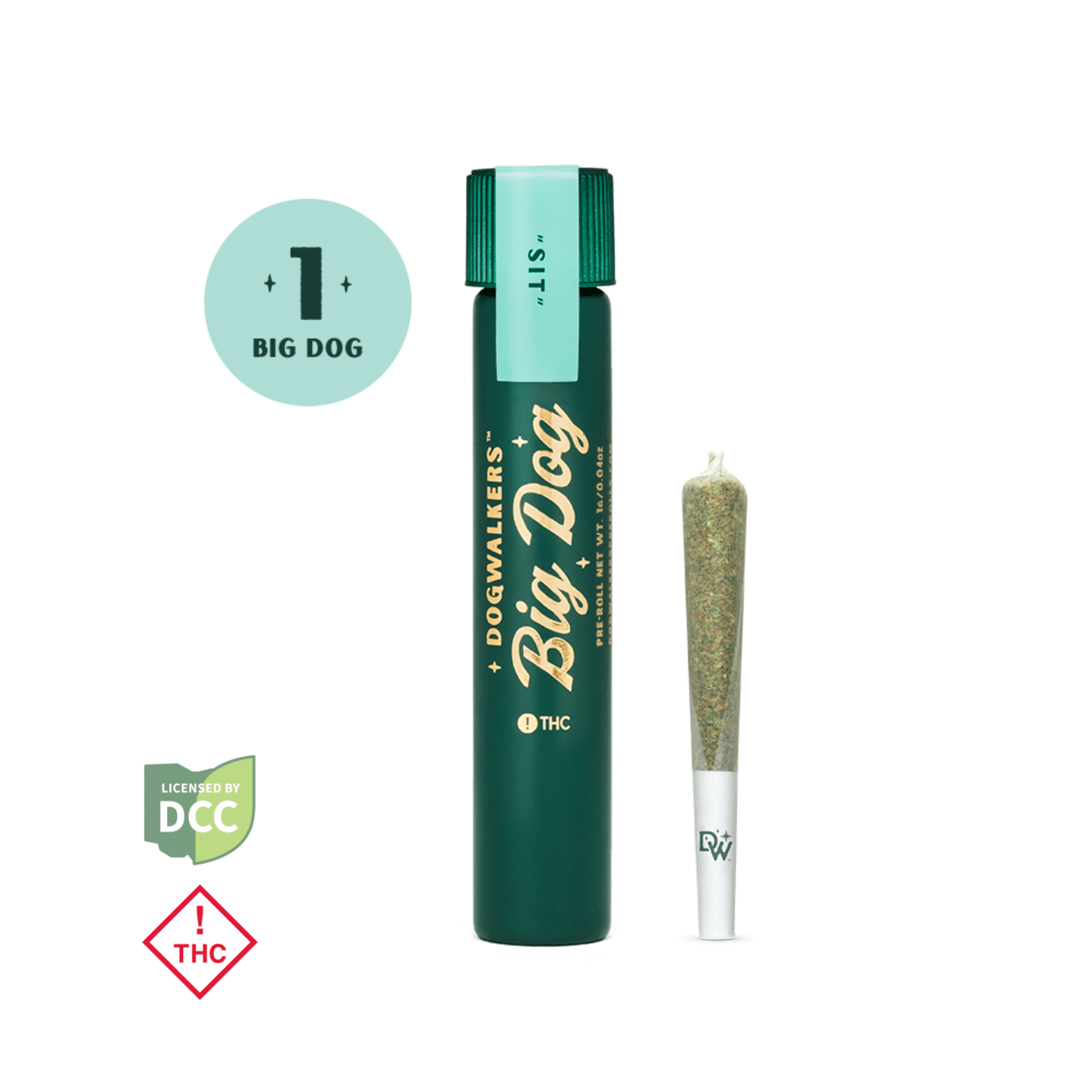 Dogwalker | Donut Trip "Stay" (SSU) Pre-Roll | 0.75g | Indica