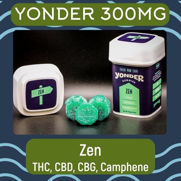 Blue Raspberry 300mg Zen Gummies