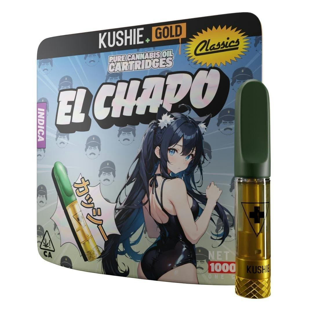 Indica Kushie+ Gold Vape Cartridge