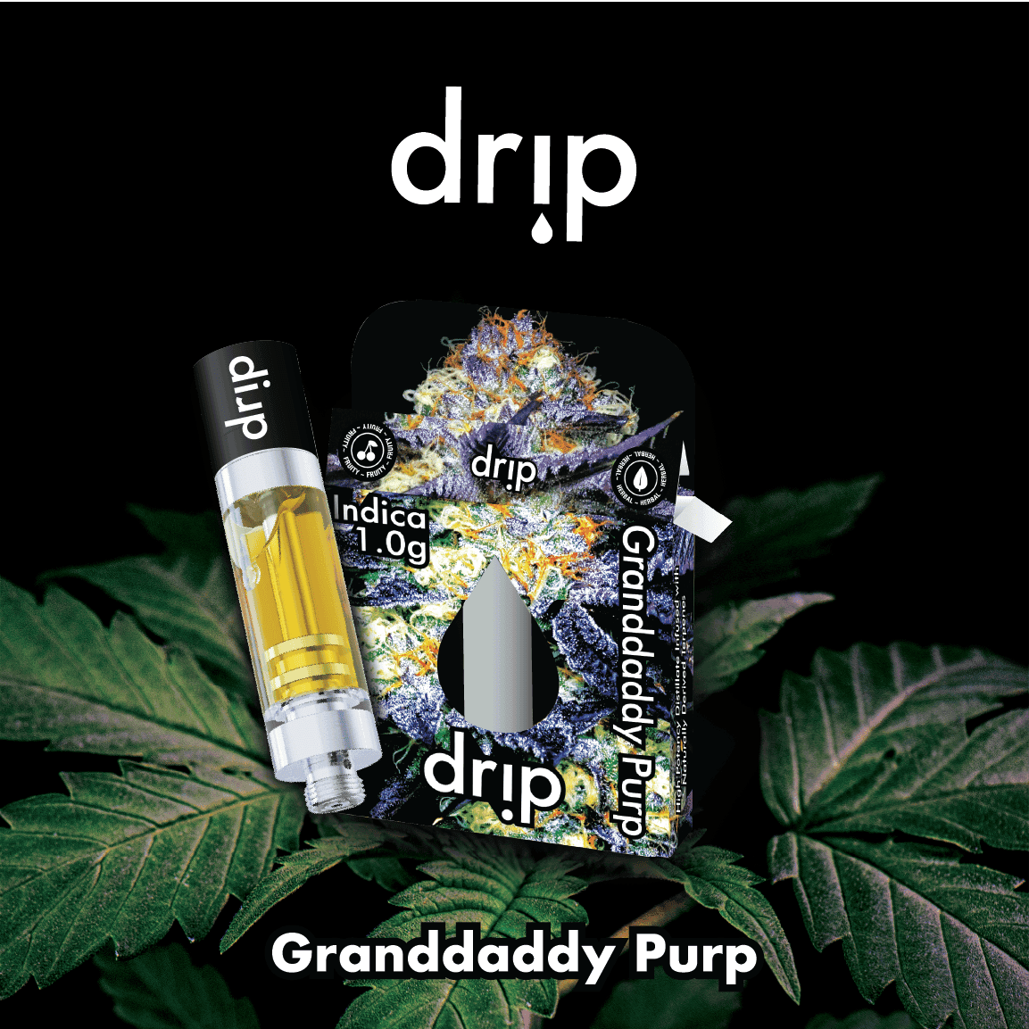 Cartridge Granddaddy Purple Indica