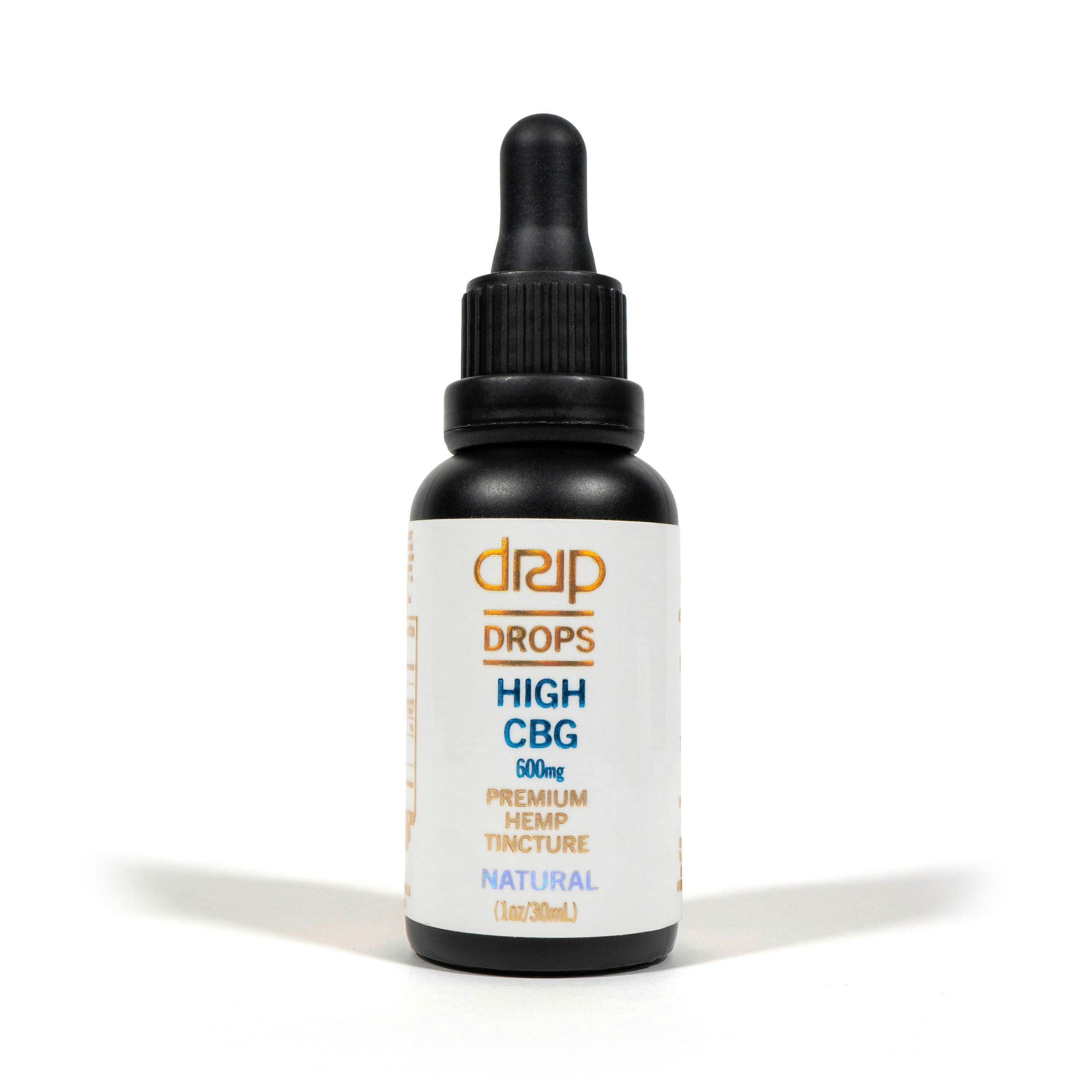 Drops 600mg High Cbg Natural