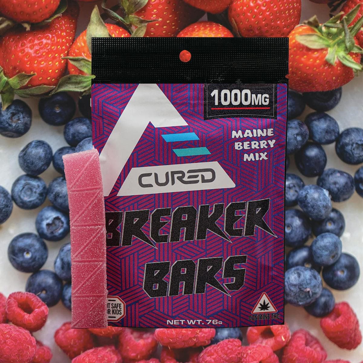 1,000mg Breaker Bars Maine Berry