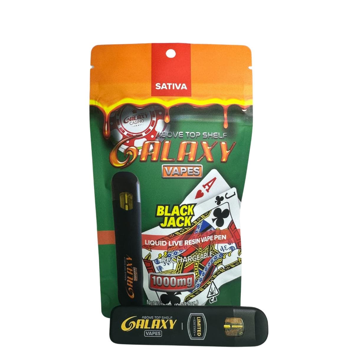 Black Jack Live Resin Disposable