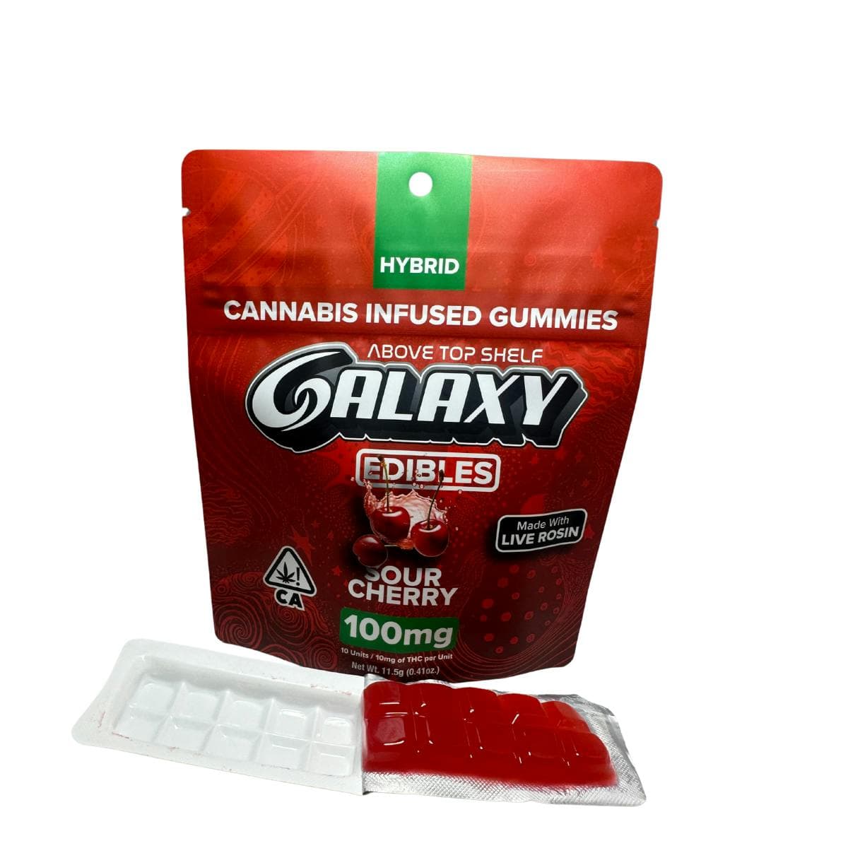 Sour Cherry Live Rosin Gummies