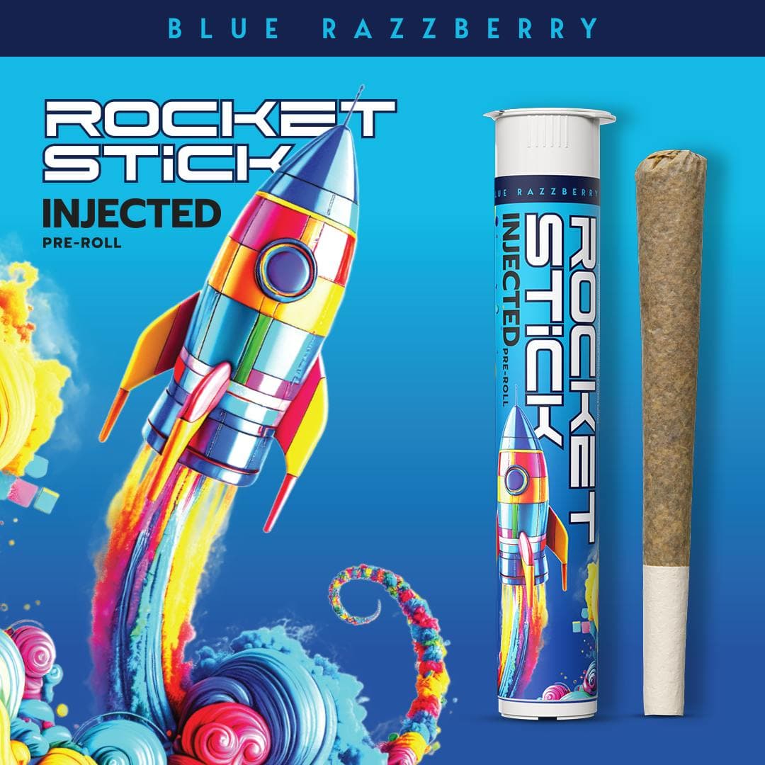 Sticks Blue Razz 1.2g Injected