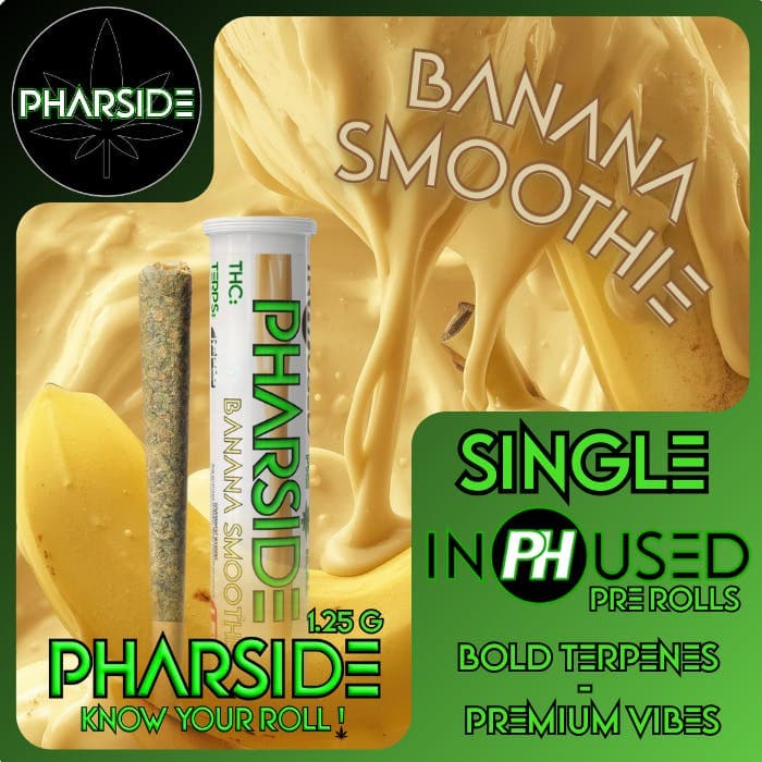 Infused Pre Roll Banana Smoothie