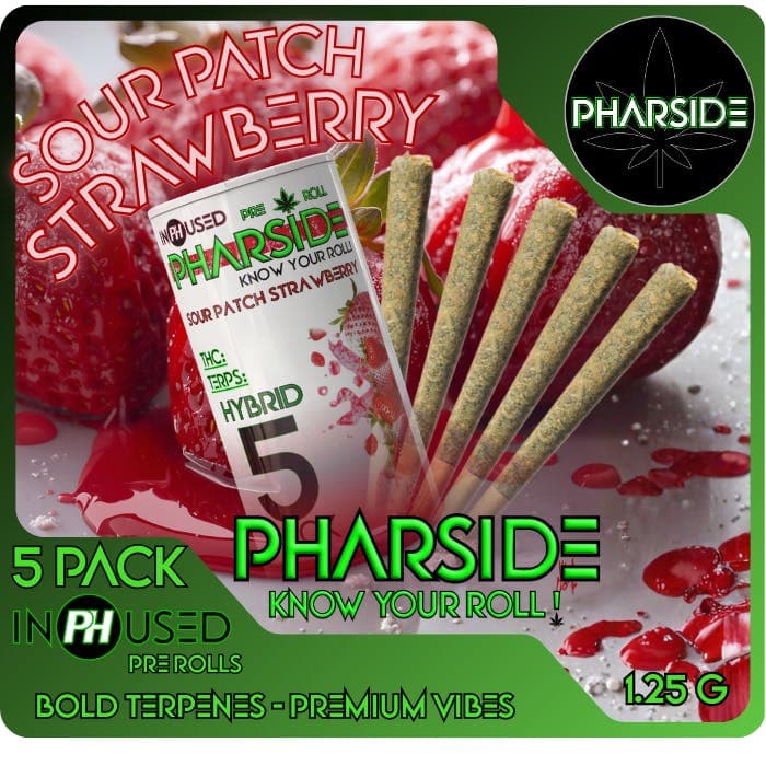 Roll Sour Patch Strawberry 6.25g