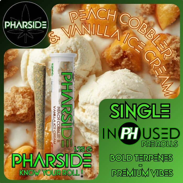 Peach Cobbler Vanilla Ice Cream