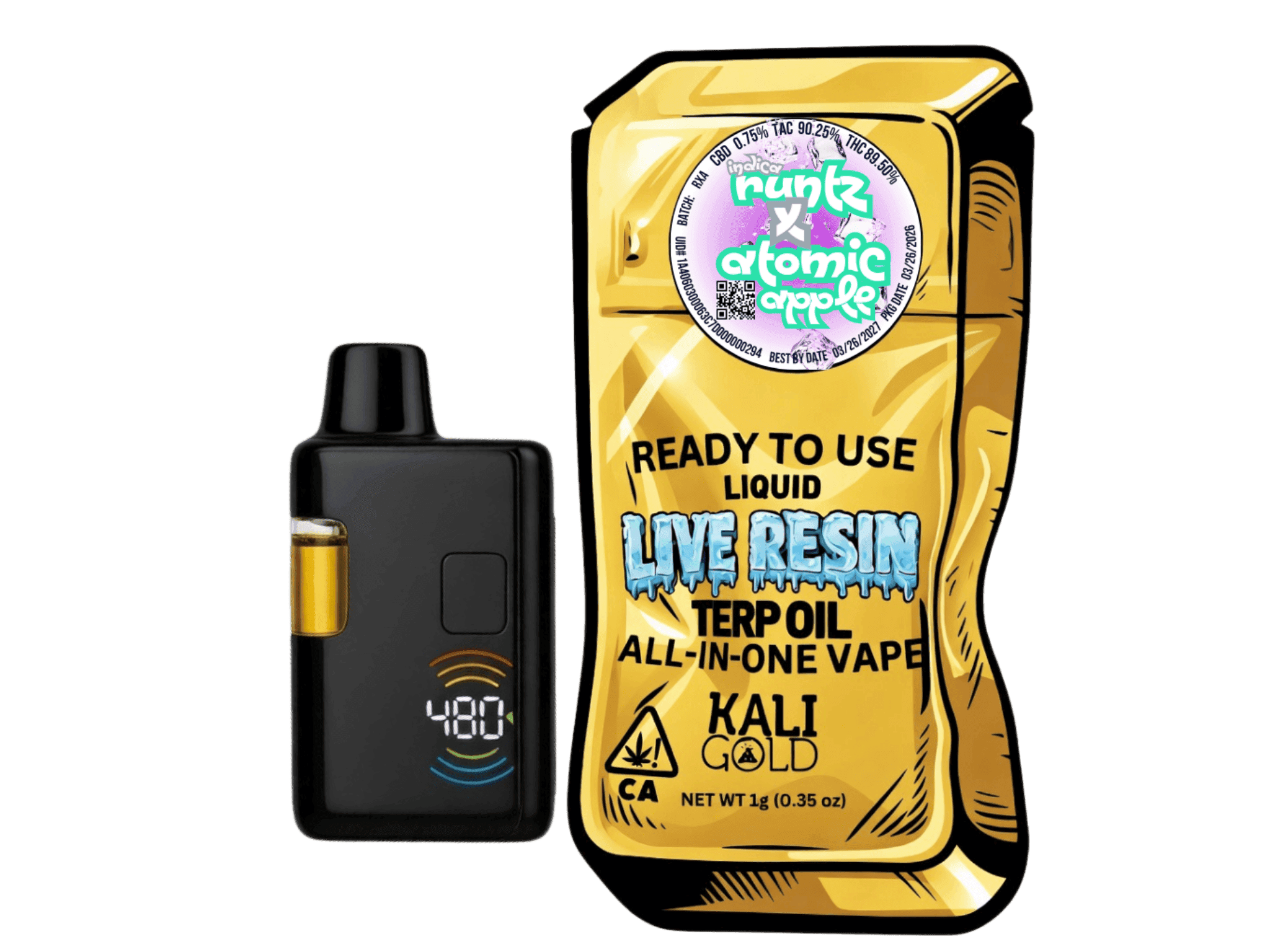 Runtz Atomic Apple Live Resin