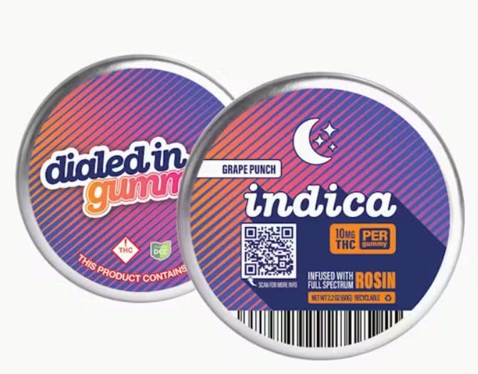 Grape Punch Rosin Gummies | 10ct