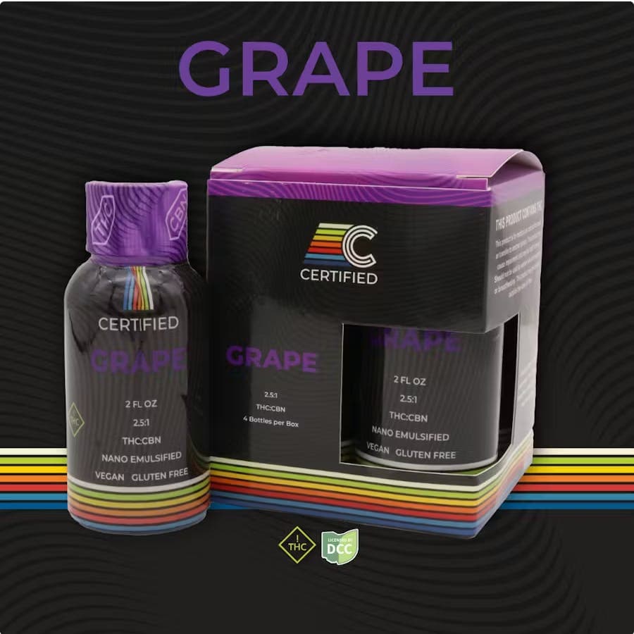 Grape Drink 2:1 CBN:THC | 4ct