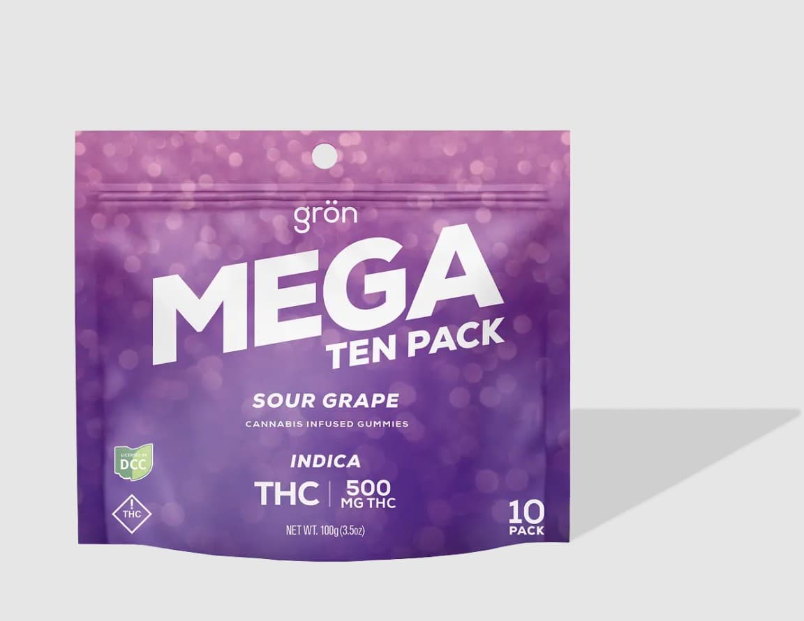 Sour Grape (I) Gummies 50mg 10pk