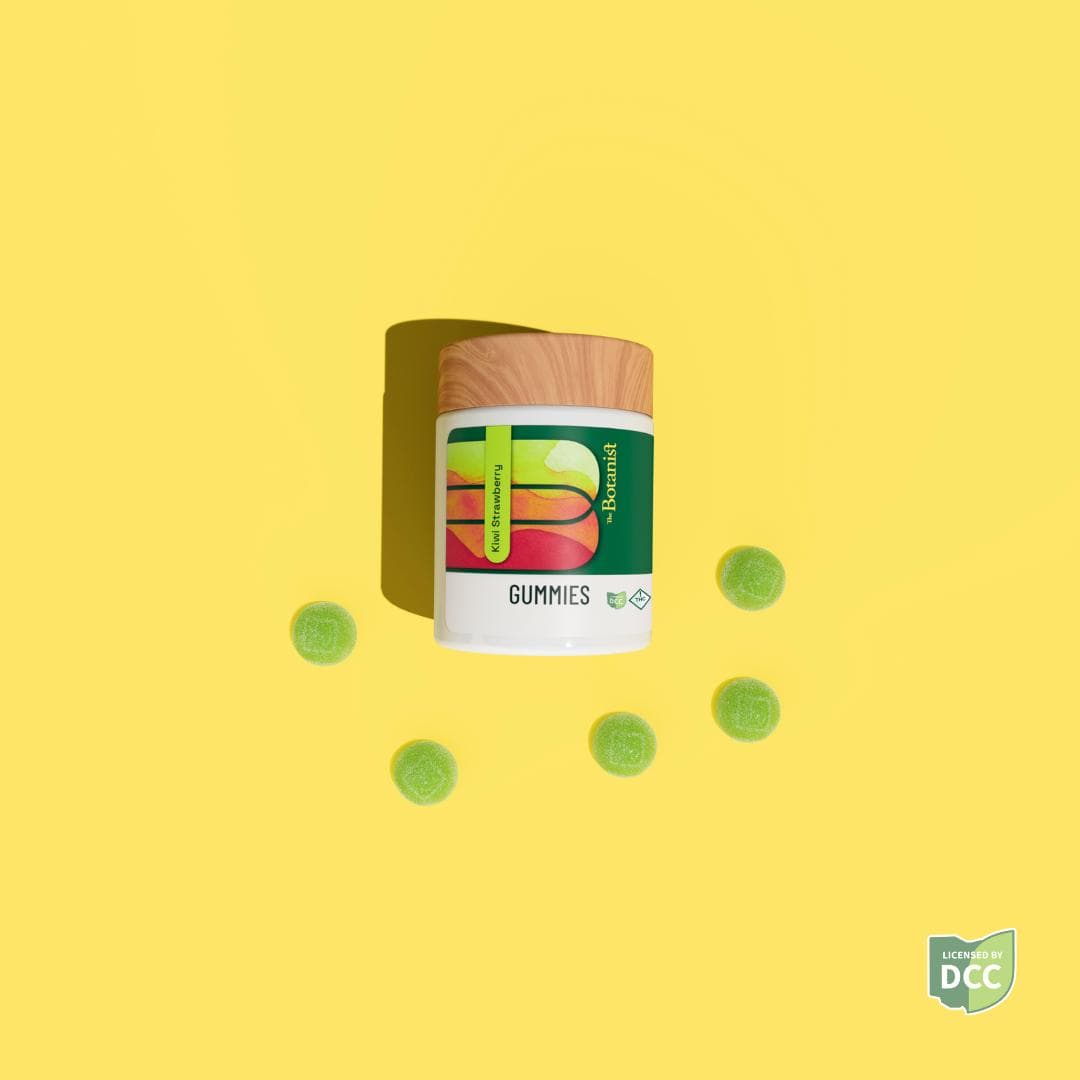 The Botanist - 1:1 Kiwi Strawberry THC:CBN - Gummies - 300mg (30pk) - Indica