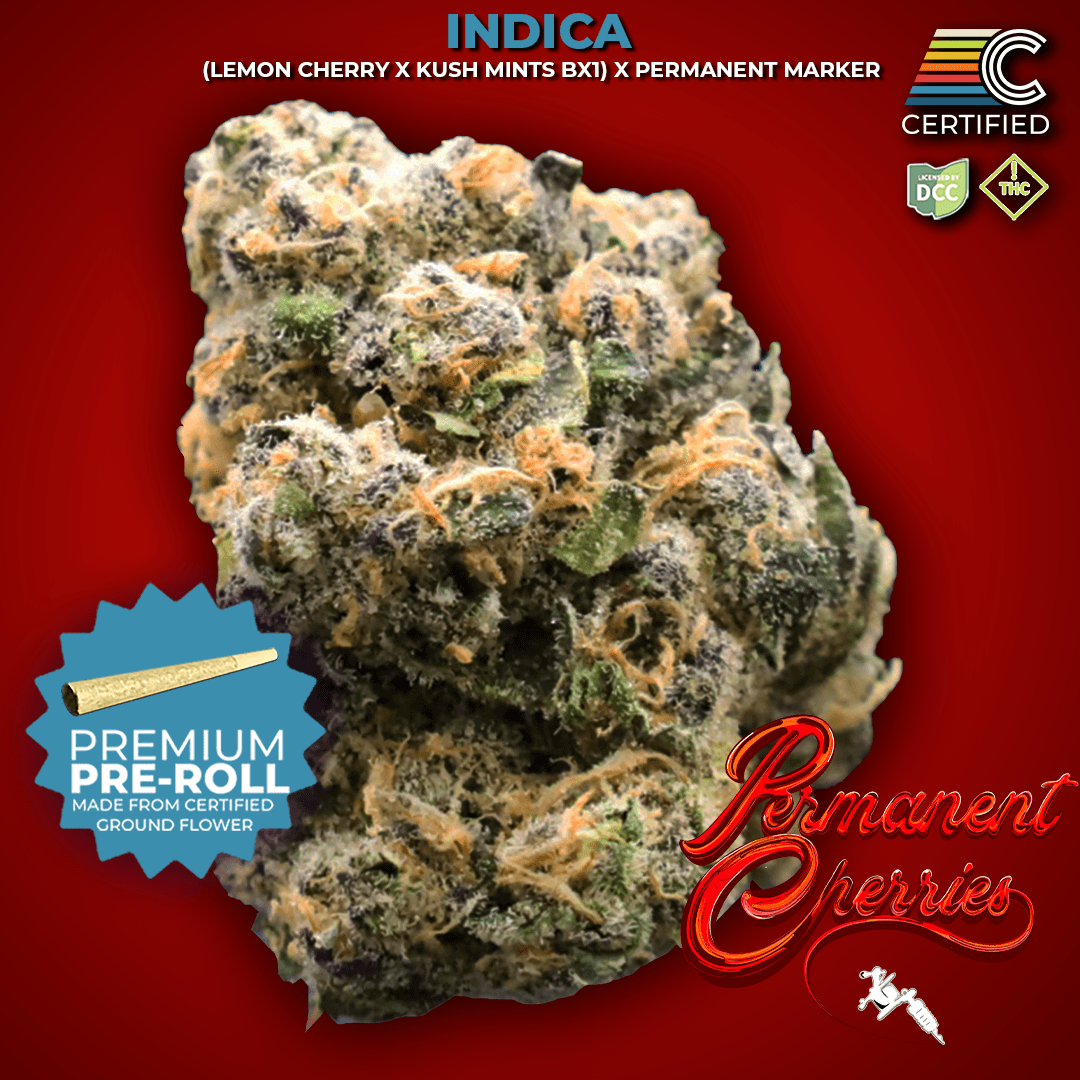 Cultivators | Permanent Cherries (SSU)  Pre-Roll | 1g | Indica