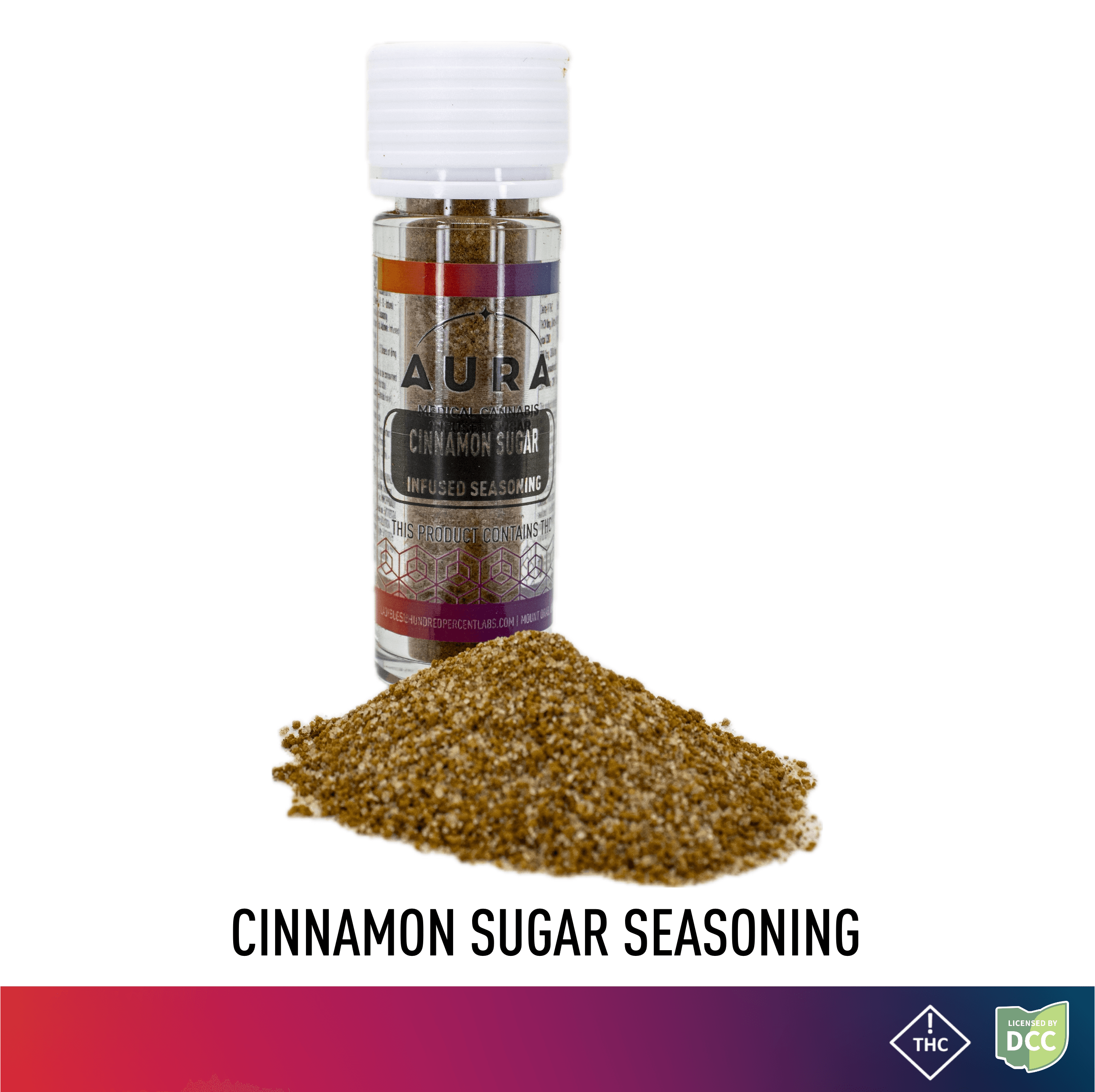 Edible - Cinnamon Sugar Infused Seasoning 99mg