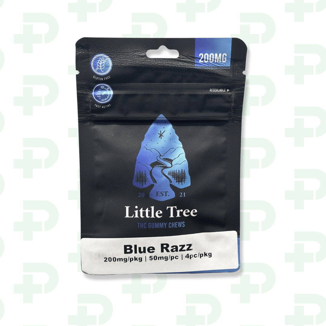 Gummy Chews Indica Blue Razz