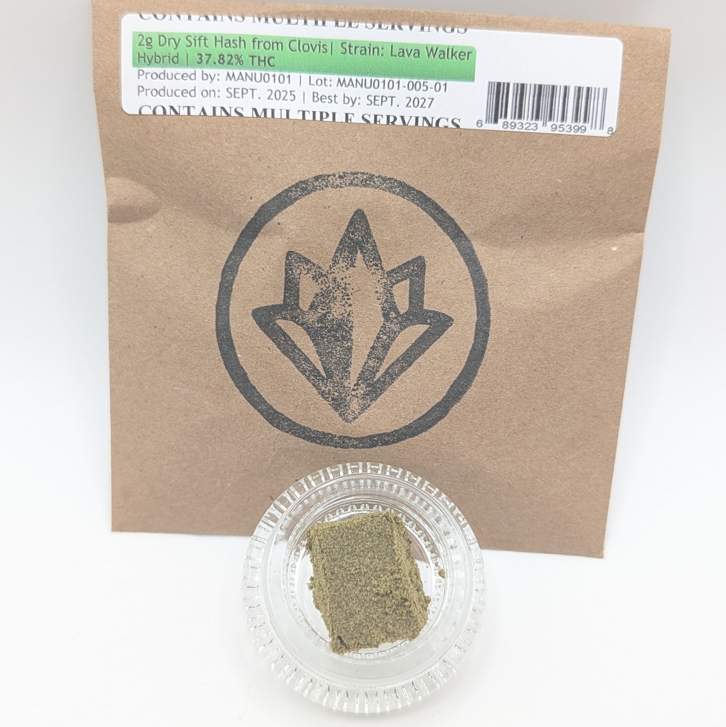 Lava Walker Dry Sift Hash