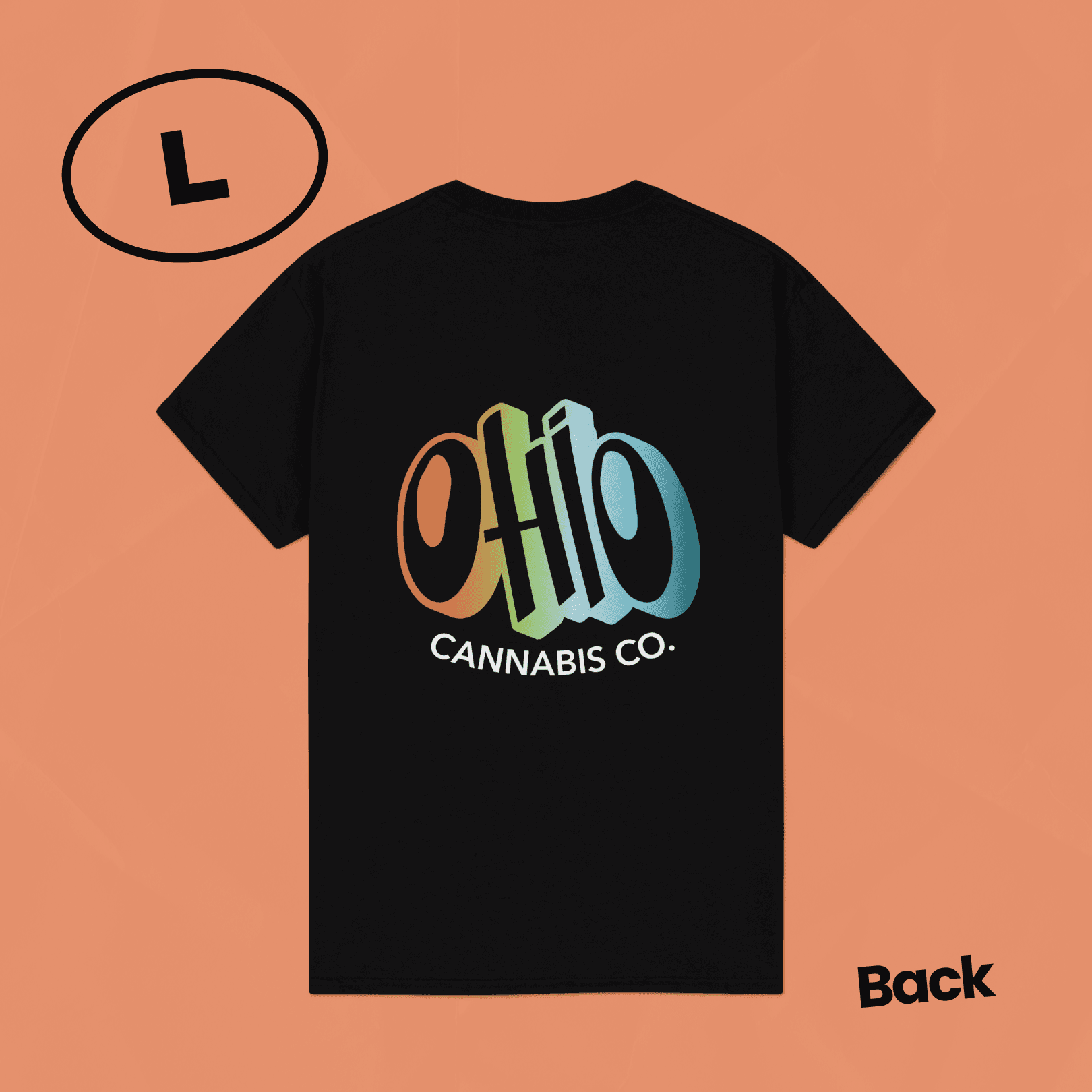 Ohio Cannabis Co. Branded T-Shirt - Large
