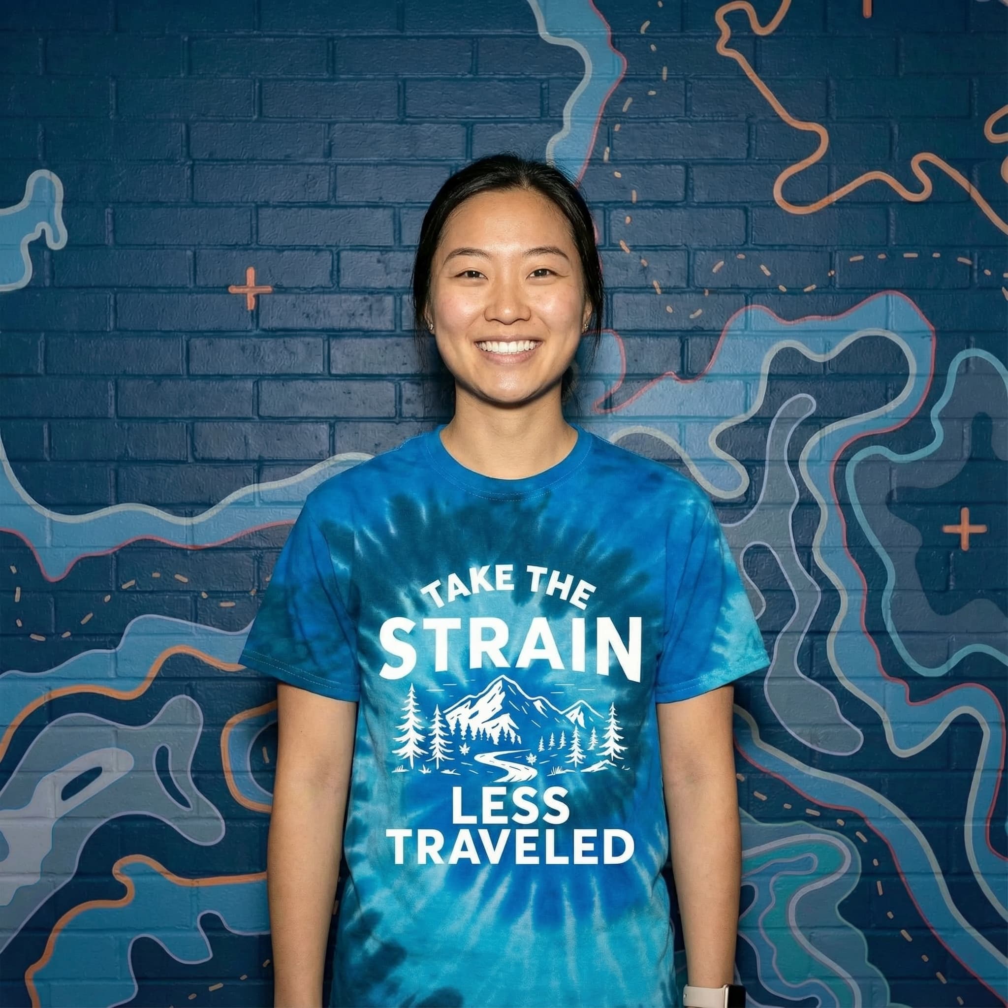 Traveled Tie Dye Shirt Medium
