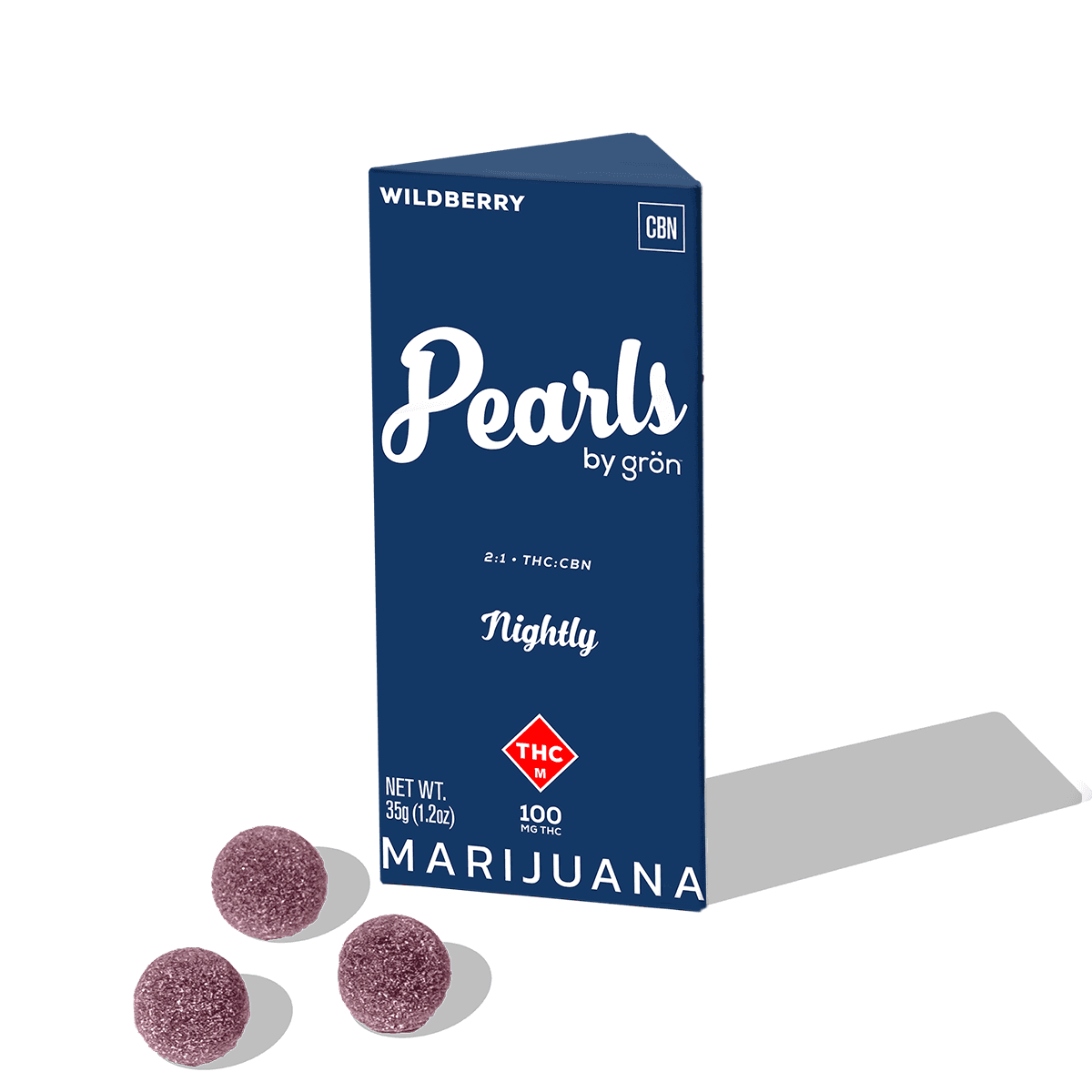 Gron | Pearls | Wildberry 2:1 100mg