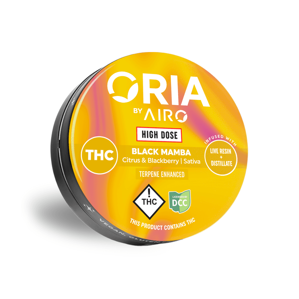 Black Mamba (Sativa) - Live Resin High Dose Gummies - 10pk - 500mg - 5 day