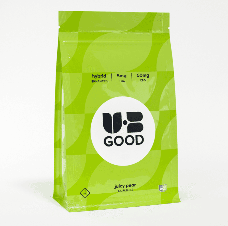 Gummies - Juicy Pear 1:10 THC:CBD (H) (20pk) 100mg